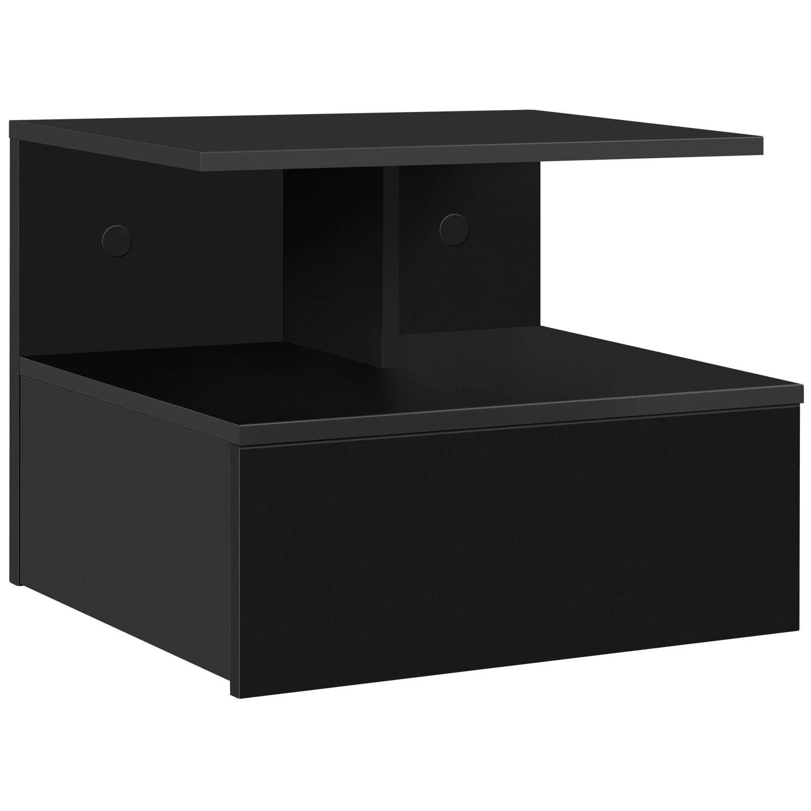 Sleek Floating Bedside Table with Drawer