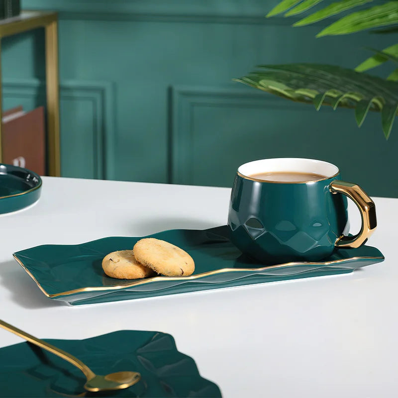 Ceramic Cup Dish Set