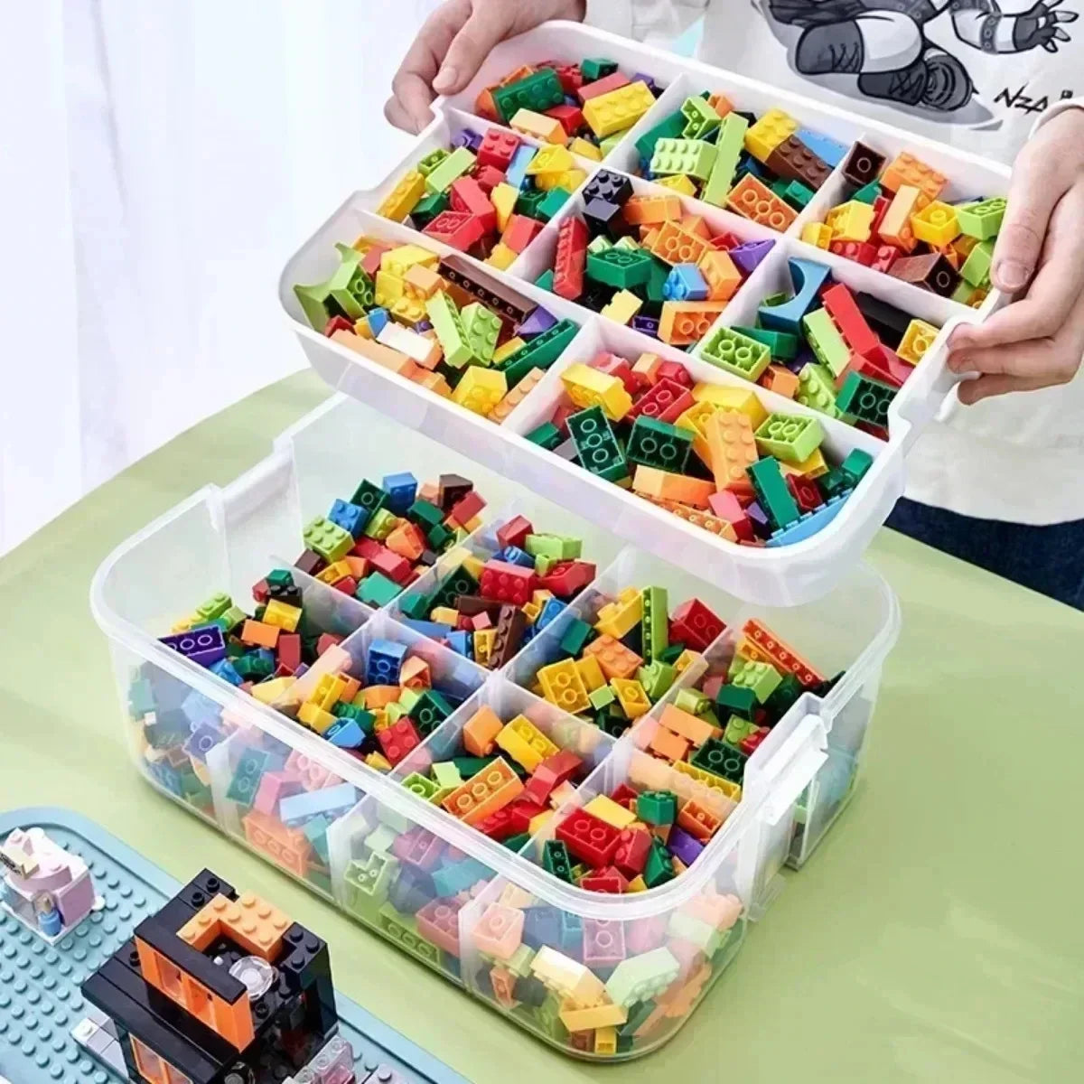 Ultimate Lego-Compatible Storage Organizer Box