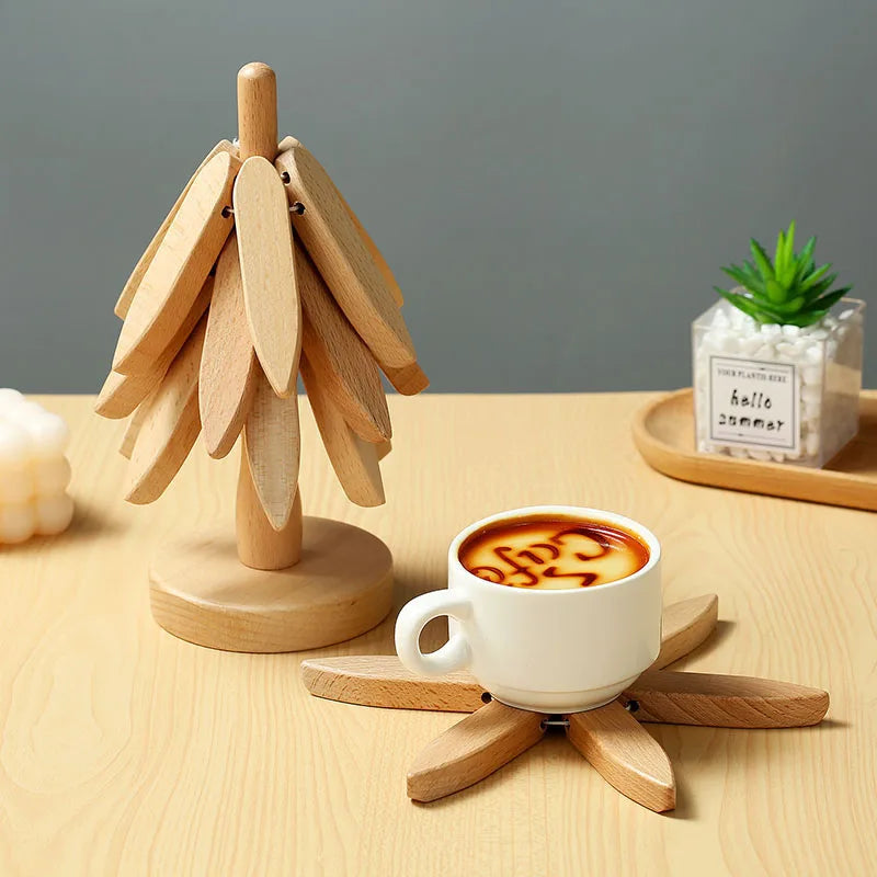 Stand Wooden Trivets