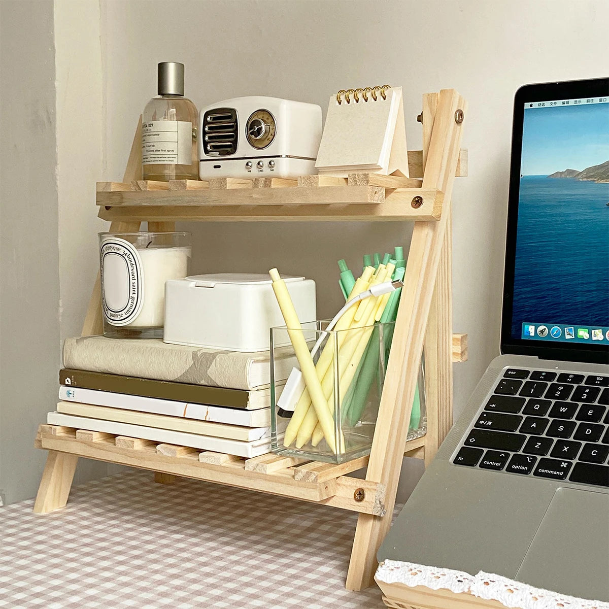 Wood Folding Shelves