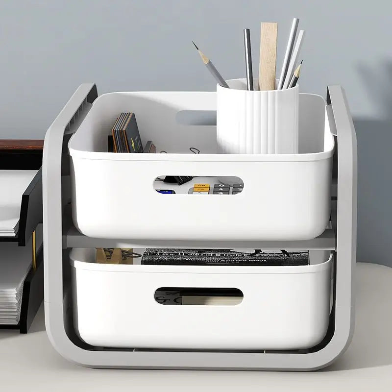 Versatile Mobile Storage Cart for Office & Home