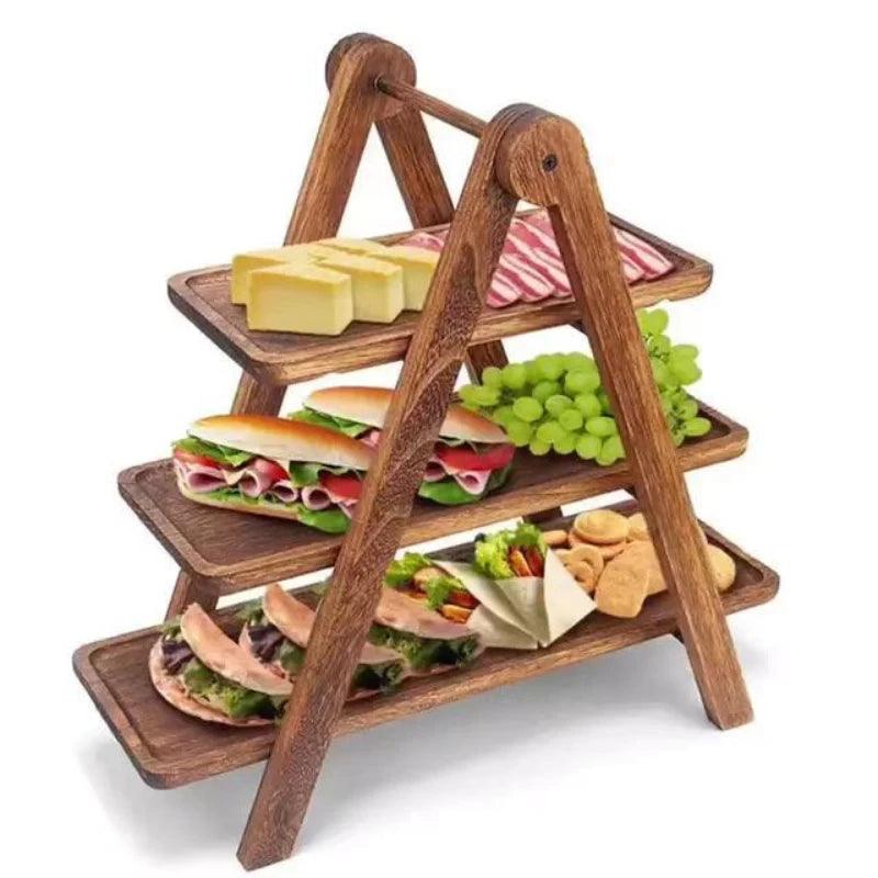 Versatile Wooden Storage Tray