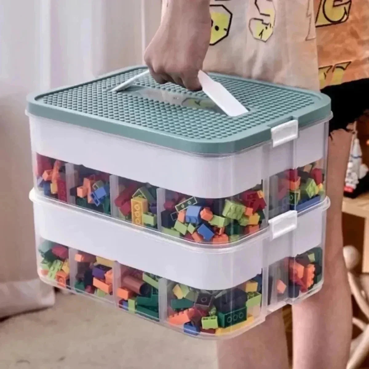 Ultimate Lego-Compatible Storage Organizer Box