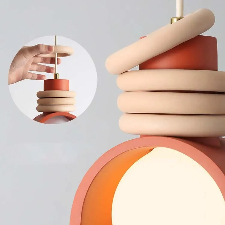 Chic Macaron Pendant Lamp for Stylish Home Decor