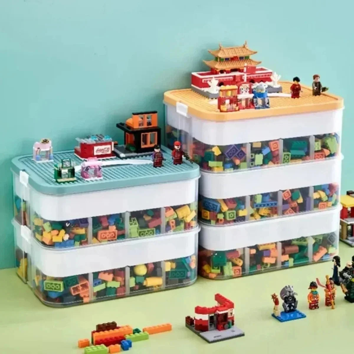 Ultimate Lego-Compatible Storage Organizer Box