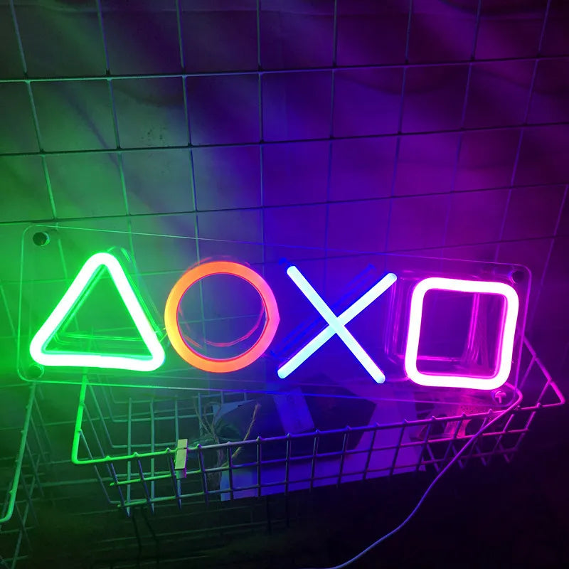 Vibrant LED Game Icon Neon Sign for Ultimate Atmosphere