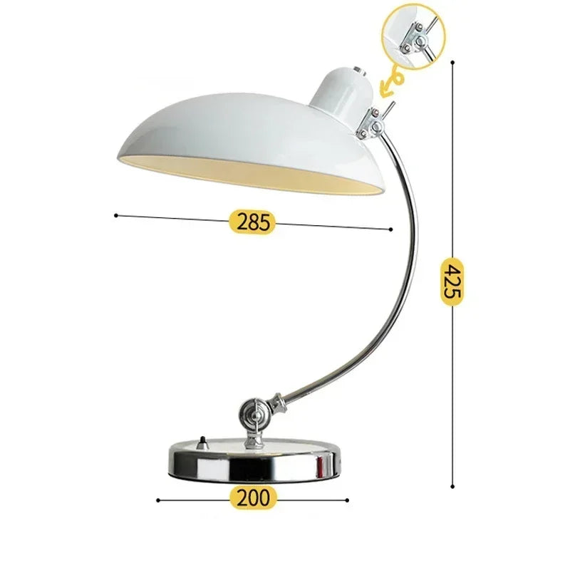 Denmark Designer Medieval Table Lamp Vintage Bauhaus Adjustable Desk Light for Living Room Bedroom Reading LED Home Decor Lamp