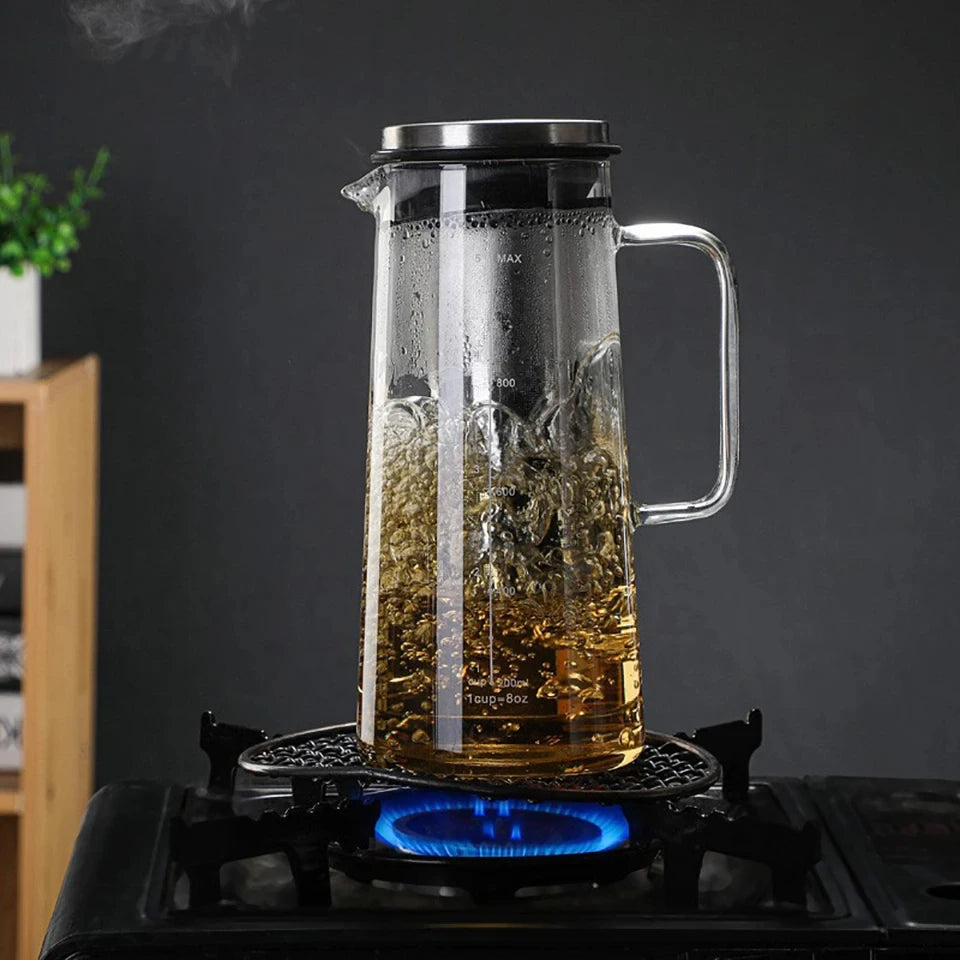 Premium Glass Cold Brew Coffee Maker with Filter