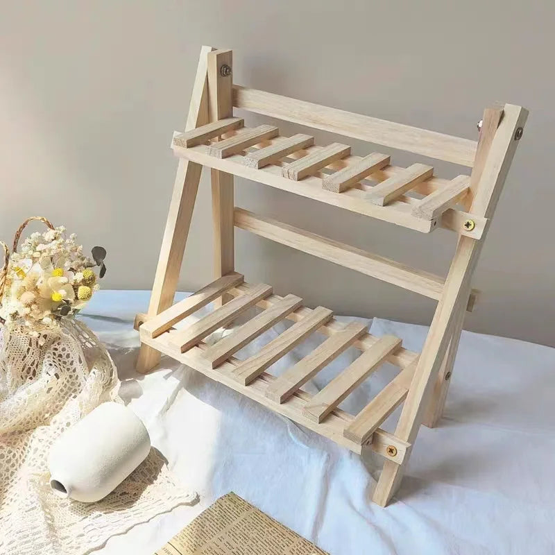 Wood Folding Shelves