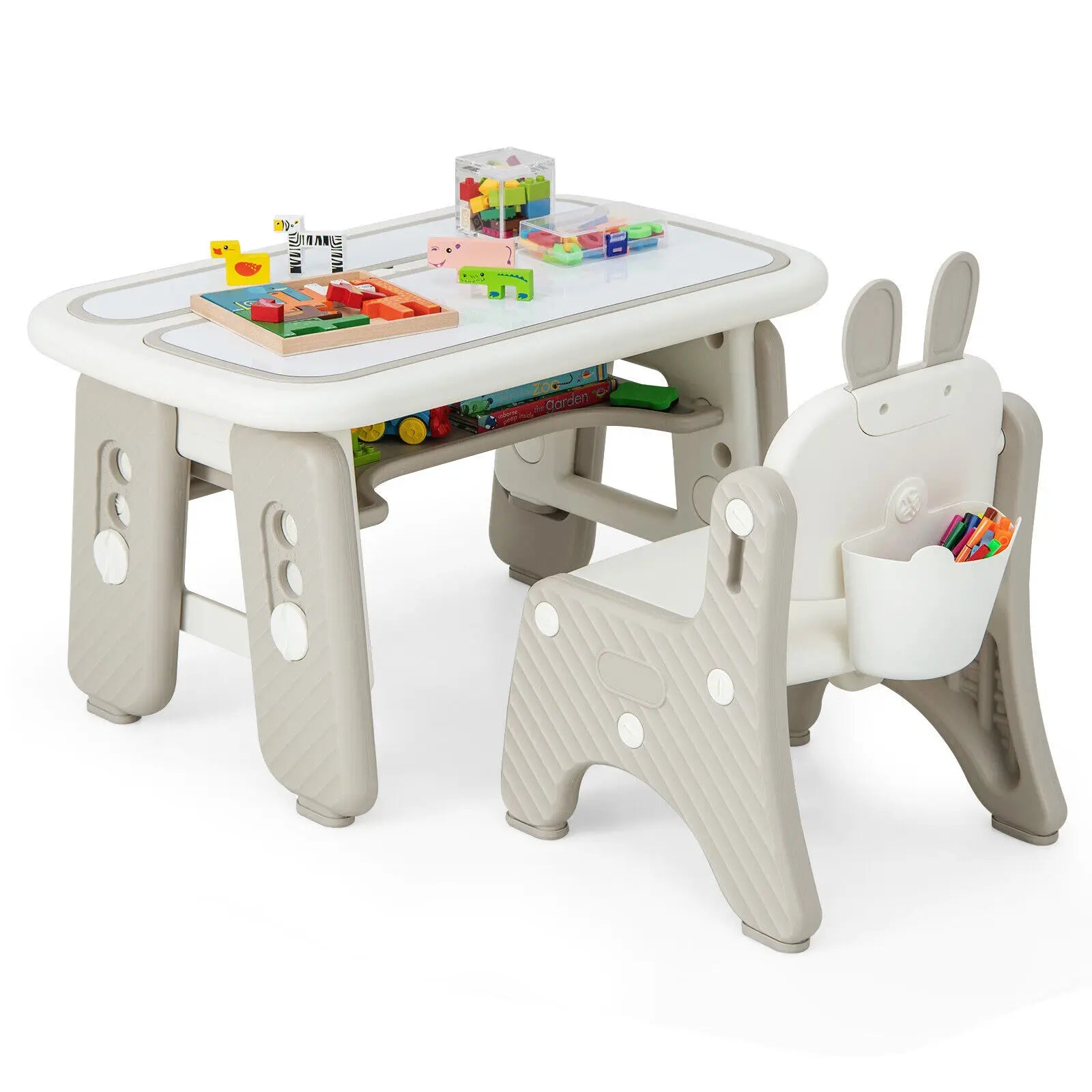 Kids Art Activity Table & Chair Set