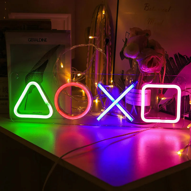 Vibrant LED Game Icon Neon Sign for Ultimate Atmosphere