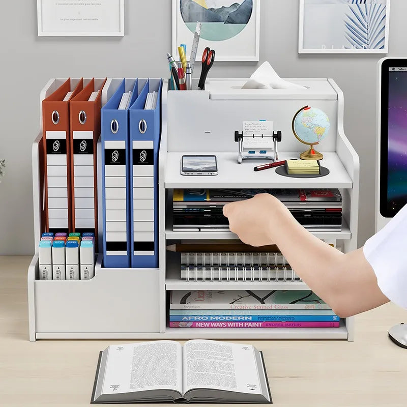 Elegant Multifunctional Desktop Organizer