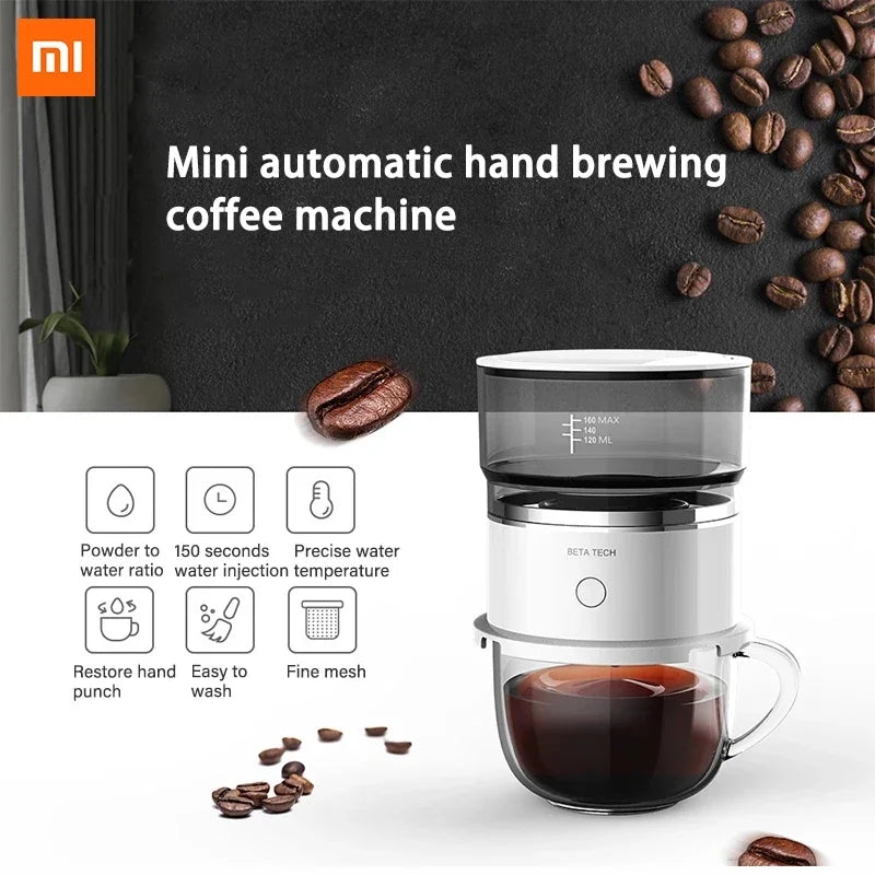 Coffee Brewer Grinder Automatic Hand