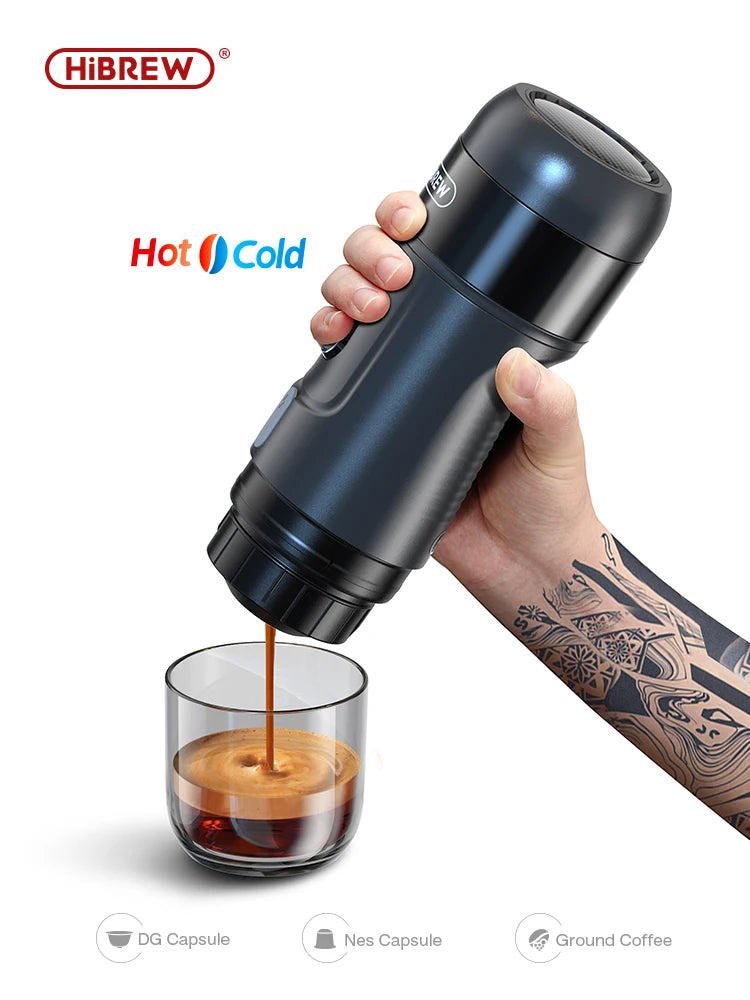 HiBREW Portable Espresso Maker for Car & Home