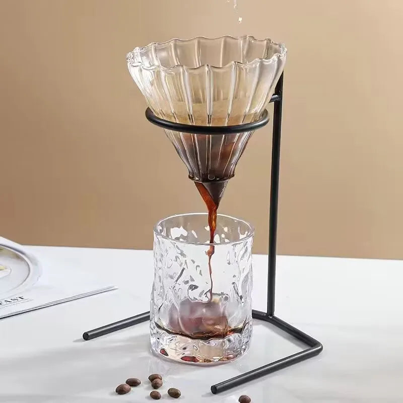 Elegant Coffee Filter Holder Set for Perfect Hand Drip