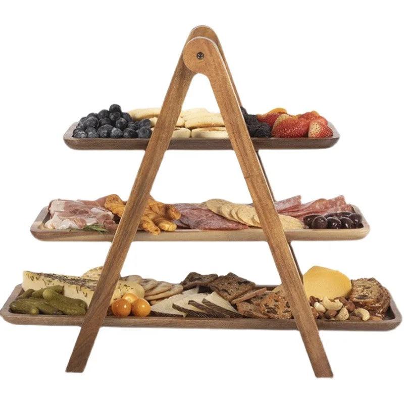 Versatile Wooden Storage Tray