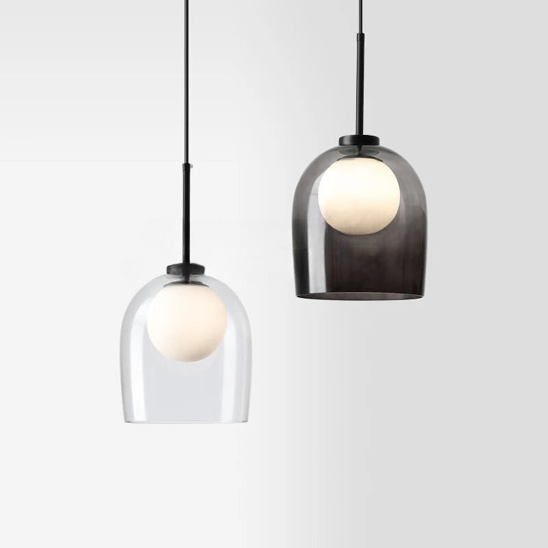 Nordic Glass Pendant Lamp - Modern Elegance