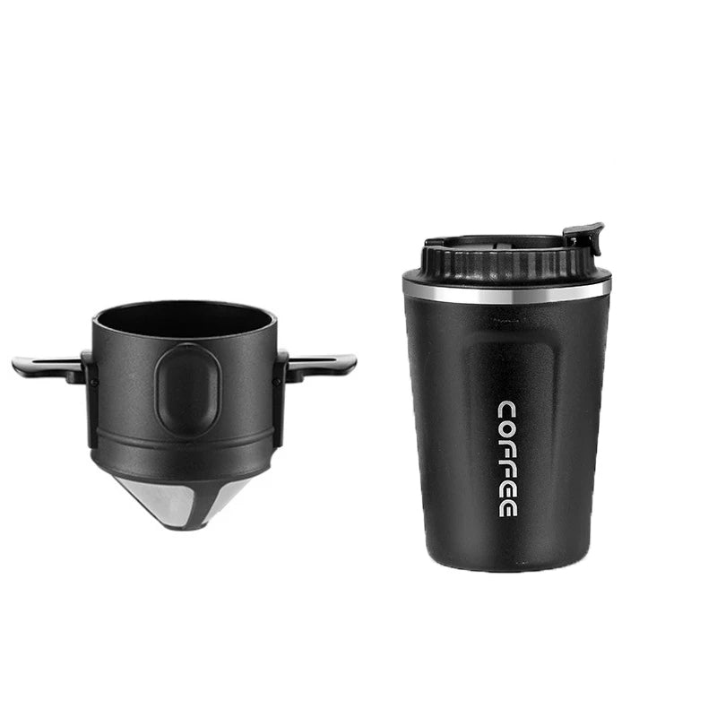 Premium Stainless Steel Portable Coffee Dripper Set